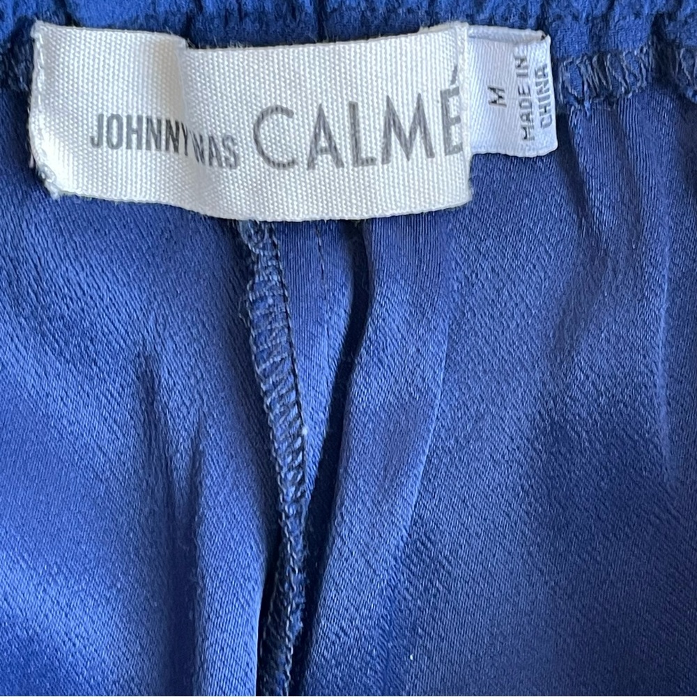 Johnny Was Navy Ankle Pants - Picture 8 of 11